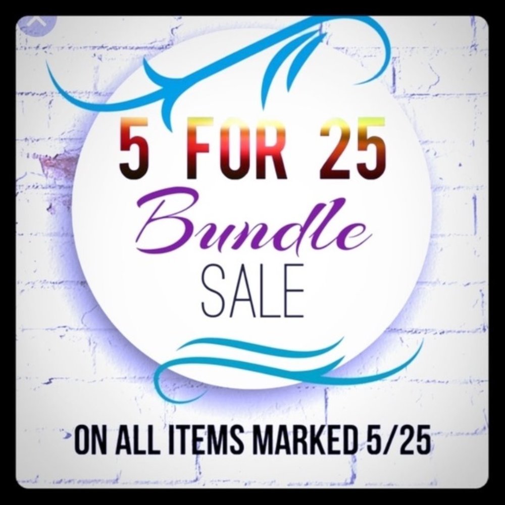 ⭐️5 for $25⭐️SALE, plus $5 shipping!